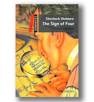 کتاب sherlock holmes - the sign of four- CD (دومینو)