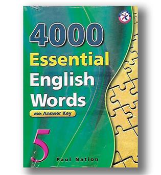 کتاب 4000 essential words 5- cd