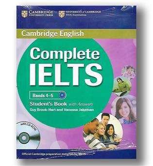 کتاب complete IELTS-Bands4-5--CD