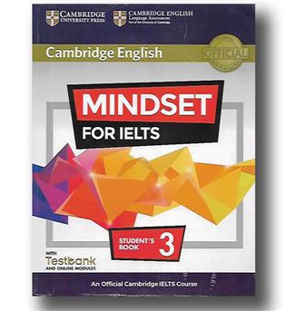 کتاب cambridge english mindset for IELTS-student book 3-CD