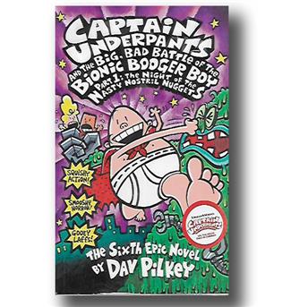 کتاب capitan underpants 6