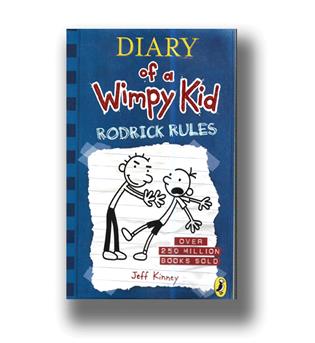 کتاب diary of  a wimpy kid-rodrick rules جلد 2