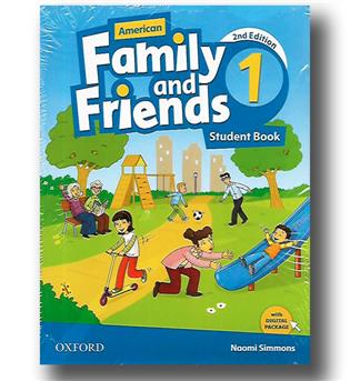 کتاب american family and friends 1(دو جلدی)