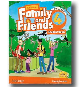 کتاب american family and friends 4 (دو جلدی)