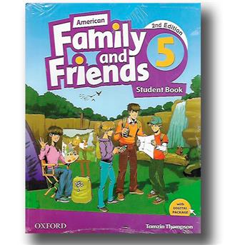 کتاب american family and friends 5 (دو جلدی)