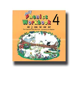 کتاب ورک بوک جولی فونیکس4-phonics workbook4