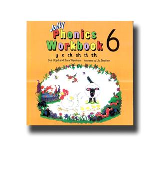 کتاب ورک بوک جولی فونیکس6-phonics workbook6