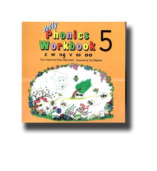 کتاب ورک بوک جولی فونیکس5-phonics workbook5