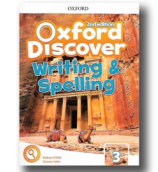 کتاب oxford discover writing - spelling 3