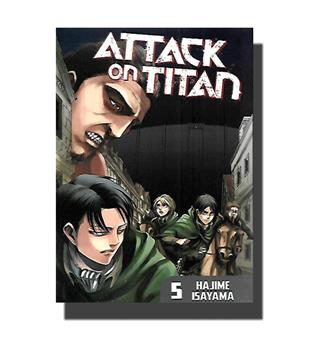 کتاب مانگا attack on titan 5