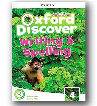 کتاب oxford discover writing - spelling 4