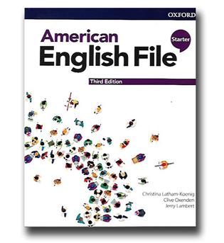 کتاب american english file - starter (دو جلدی)