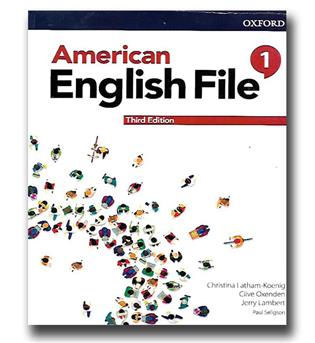 کتاب american english file 1 ( دو جلدی)