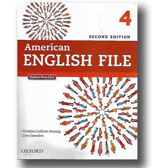 کتاب american english file 4 ( دو جلدی)