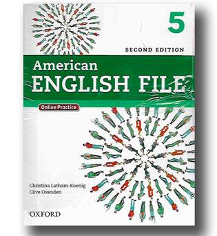 کتاب american english file 5 ( دو جلدی)