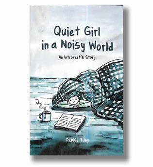 کتاب quiet girl in a noisy دختری ساکت در دنیایی پر هیاهو