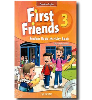 کتاب American English First Friends 3 - تک جلدی