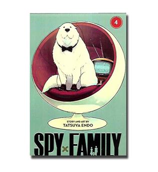 کتاب مانگا spy family 4