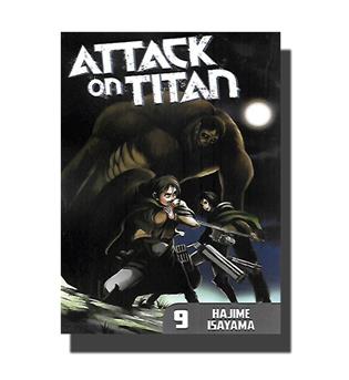 کتاب attack on titan 9