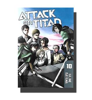 کتاب مانگا attack on titan10