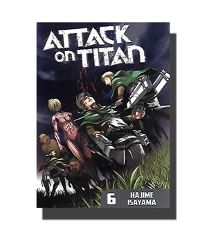 کتاب مانگا attack on titan 6