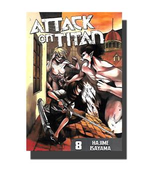 کتاب attack on titan 8