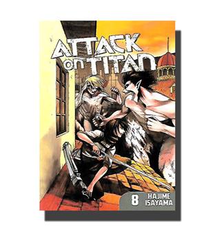 کتاب attack on titan 8