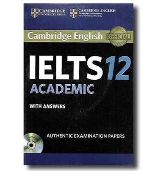 کتاب Cambridge English IELTS12 Academic -cd